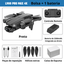 Drone Profissional LYZRC L900 PRO GPS 4K com Duas Câmeras, Motor Brushless, 5G Wi-Fi e FPV – Dobrável para Fotografia Aérea