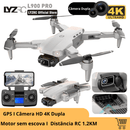 Drone Profissional LYZRC L900 PRO GPS 4K com Duas Câmeras, Motor Brushless, 5G Wi-Fi e FPV – Dobrável para Fotografia Aérea