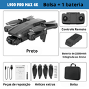 Drone Profissional LYZRC L900 PRO GPS 4K com Duas Câmeras, Motor Brushless, 5G Wi-Fi e FPV – Dobrável para Fotografia Aérea
