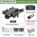 Drone Profissional LYZRC L900 PRO GPS 4K com Duas Câmeras, Motor Brushless, 5G Wi-Fi e FPV – Dobrável para Fotografia Aérea